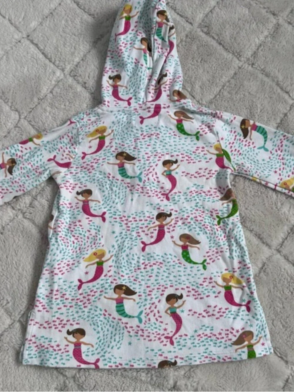 Mud Pie | Baby Mermaid Cover-Up, Multi | Size Small 12-18 Months